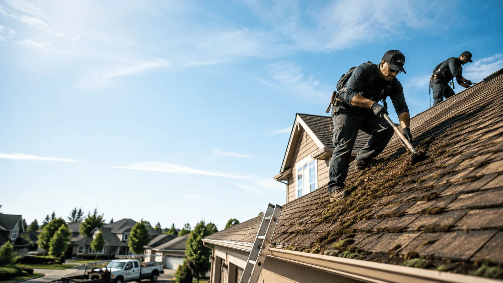 Roof Moss Removal in Waxhaw, NC near me